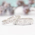 Poppy Leaf Wedding Ring Set - Vinny & Charles