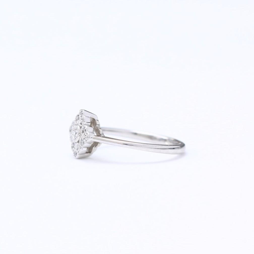 Vintage moissanite engagement ring - Vinny & Charles