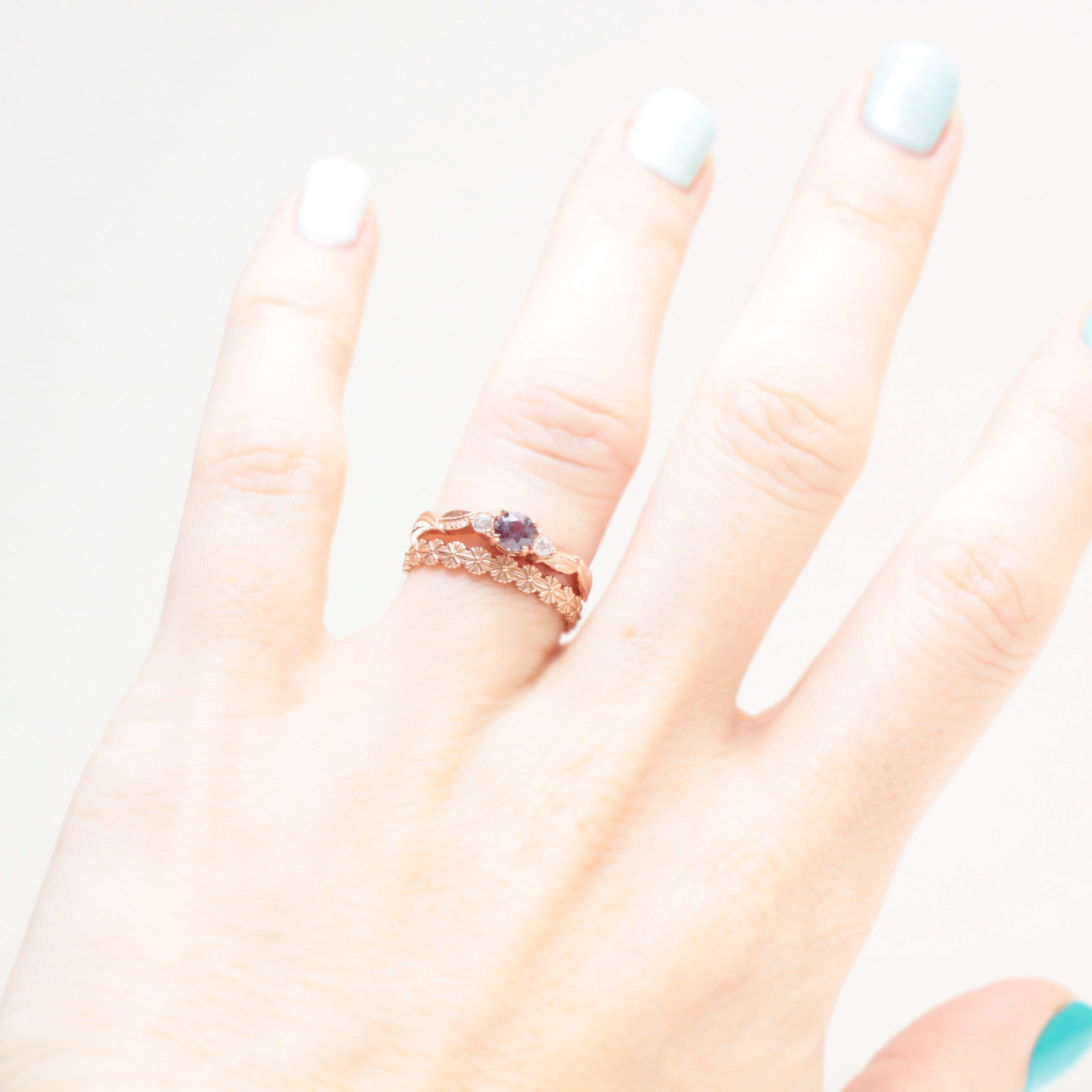 Daisy eternity wedding ring - Vinny & Charles