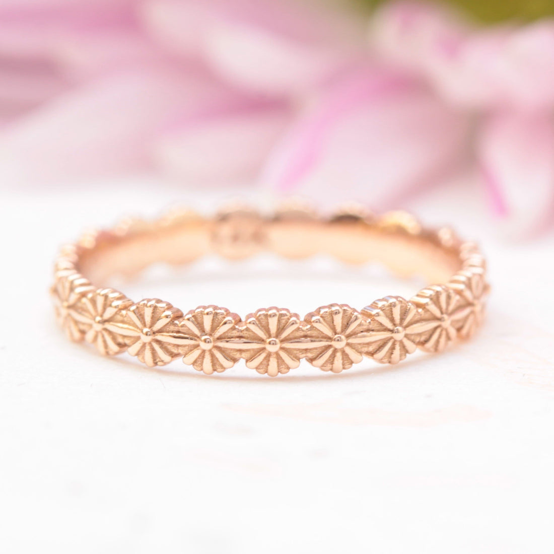 Daisy eternity wedding ring - Vinny & Charles