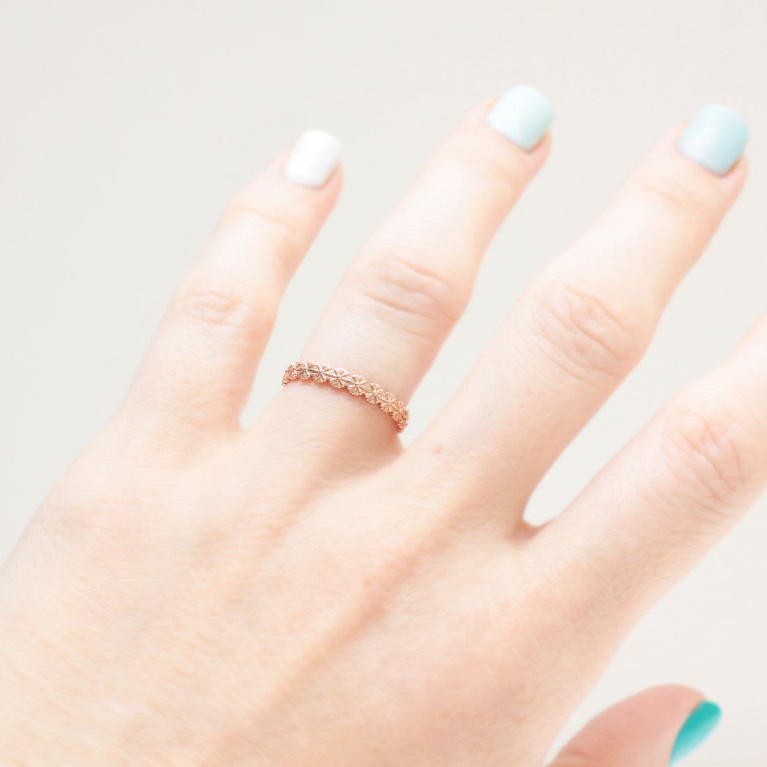 Daisy eternity wedding ring - Vinny & Charles