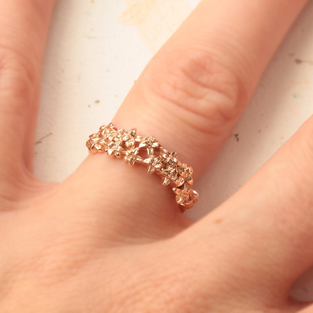 Blossom Wedding Ring - Vinny & Charles