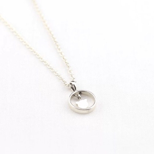 Bear charm necklace - Vinny & Charles