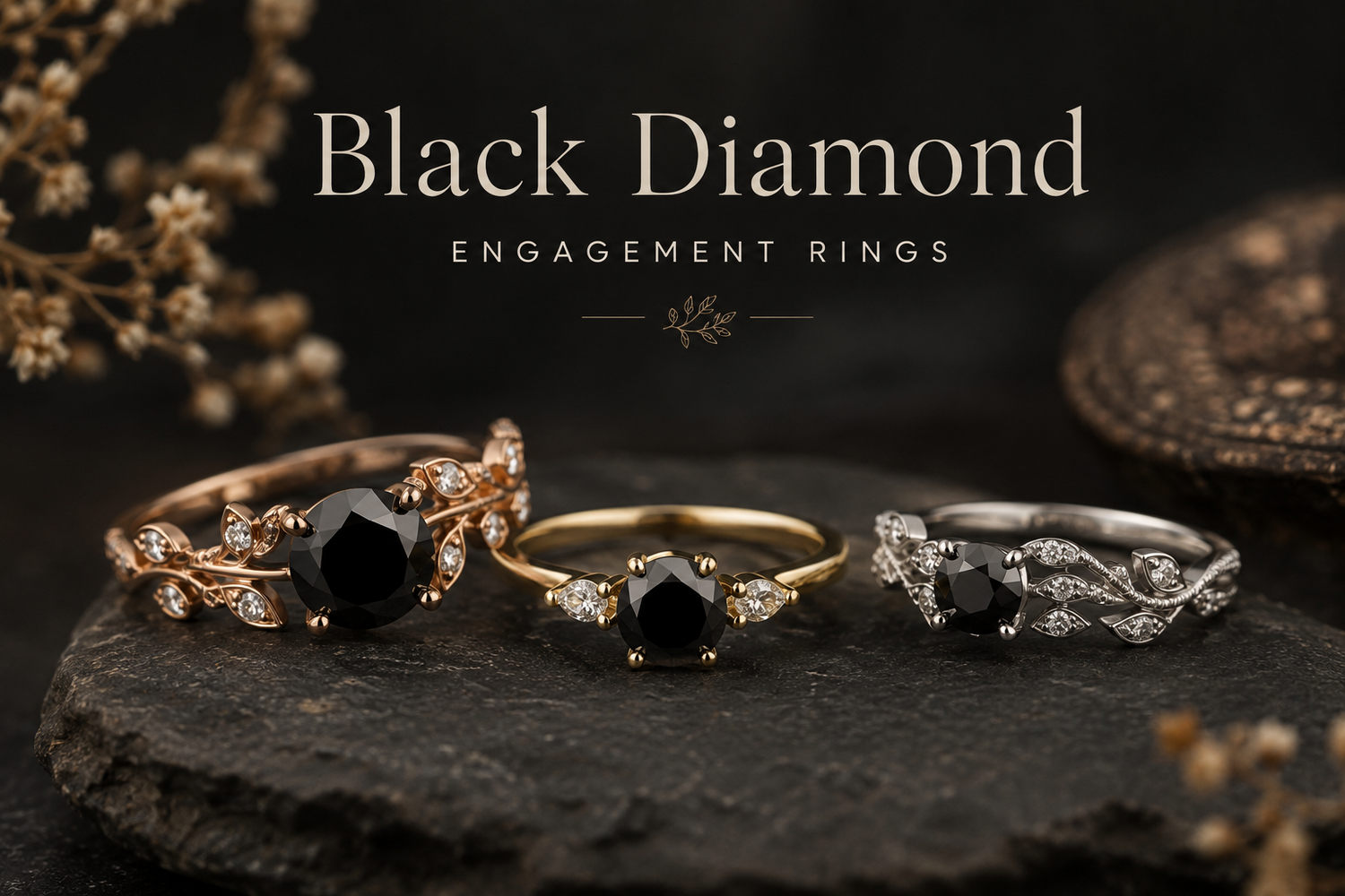 Black Diamond Engagement Rings: A Complete Guide for Modern Couples