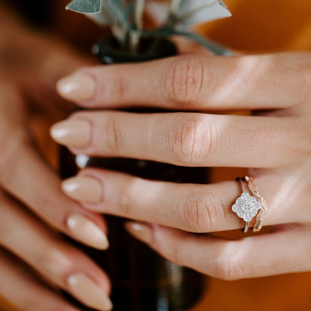 Grey Diamond Rings