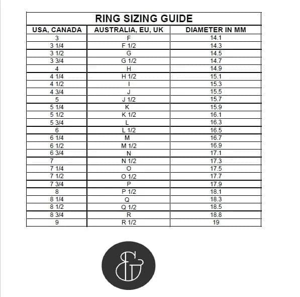 Vinny and Charles Size Guide