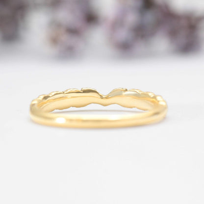 Bay Laurel Leaf Wedding Ring - Vinny &amp; Charles