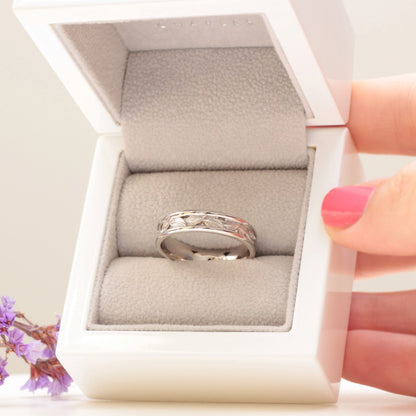 Eternity Leaf Wedding Ring Set - Vinny &amp; Charles